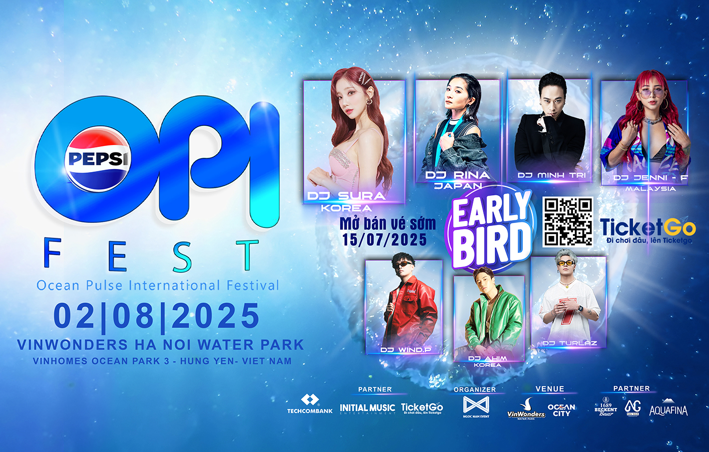 Lễ hội  quốc tế Nhịp đạp đại dương đầu tiên tại miền Bắc (OPI FEST 2025) - Ocean Pulse International Festival: First Season